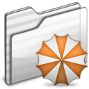 Backup Folder White Icon